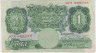 Банкнота. Великобритания. 1 фунт 1928 - 1948 года. Серия две цифры, буква. Тип 363c. ав.