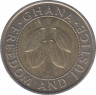 Монета. Гана. 100 седи 1991 год. рев.