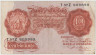 Банкнота. Великобритания. 10 шиллингов 1948 - 1960 года. Тип 368b. ав.