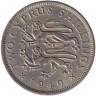 Монета. Кипр. 2 шиллинга 1949 год.