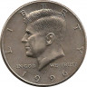 Аверс. Монета. США. 50 центов 1996 год. Монетный двор P.