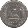 Монета. Иран. 1 риал 1971 (1350) год. ФАО. рев.