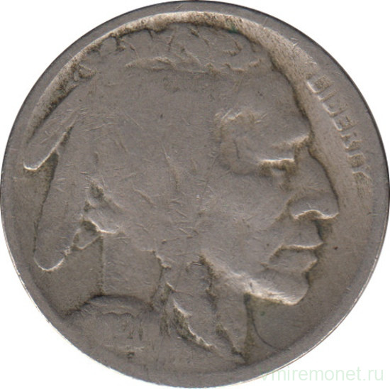 Монета. США. 5 центов 1920 год.