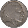 Монета. США. 5 центов 1920 год. ав.