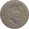 Монета. Колумбия. 20 сентаво 1966 год. ав.