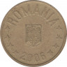  Монета. Румыния. 50 бань 2006 год. ав.