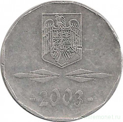 Монета. Румыния. 5000 лей 2003 год.