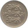 Монета. Эстония. 5 марок 1924 год.