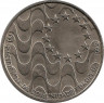 Аверс.Монета. Португалия. 200 эскудо 1992 год. Председательство Португалии в Евросоюзе.