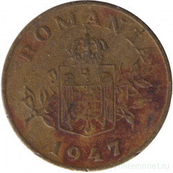 Монета. Румыния. 1 лей 1947 год.