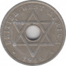 Монета. Британская Западная Африка. 1 пенни 1946 год. (H). ав.