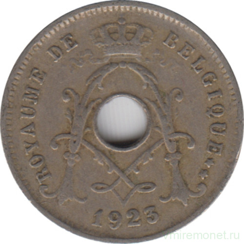 Монета. Бельгия. 5 сантимов 1923 год. BELGIQUE.