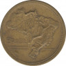 Монета. Бразилия. 2 крузейро 1946 год. рев.