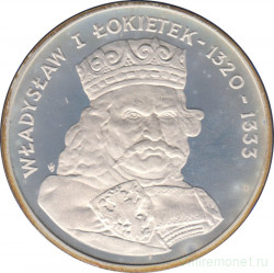 Монета. Польша. 500 злотых 1986 год. Польские правители - король Владислав I Локоток.
