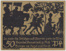 Бона. Нотгельд. Германия. Курорт Шмидеберг. 50 пфеннигов 1921 год. Вариант 1186.1.а.2. рев.