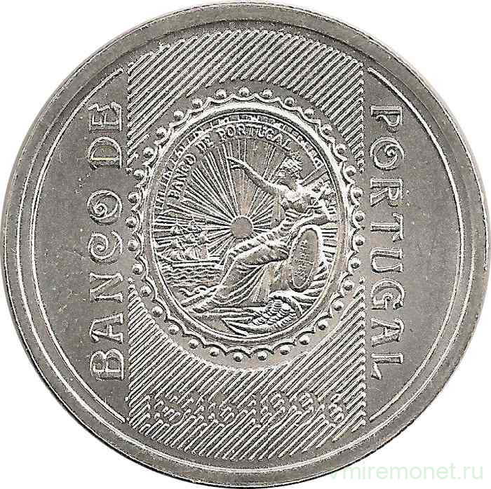 Монета. Португалия. 500 эскудо 1996 год. 150 лет Банку Португалии.