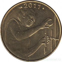 Монета. Западноафриканский экономический и валютный союз (ВСЕАО). 25 франков 2011 год.