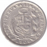 Монета. Перу. 1/2 динеро 1905 год.