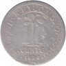 Монета. Цейлон (Шри-Ланка). 10 центов 1894 год.