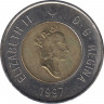 Монета. Канада. 2 доллара 1997 год. ав.