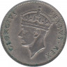 Монета. Британская Восточная Африка. 1 шиллинг 1949 год. рев.