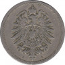 Монета. Германия (Германская империя 1871-1922). 5 пфеннигов 1889 год. (A). рев.