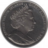 Монета. Великобритания. Британские Виргинские острова. 1 доллар 2007 год. 400 лет основания Джеймстауна. рев.