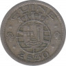 Монета. Португальская Гвинея (Гвинея-Бисау). 2.5 эскудо 1952 год. рев.
