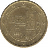 Монета. Австрия. 10 центов 2010 год. ав.