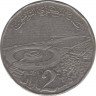 Монета. Тунис. 2 динара 2013 год. ав.