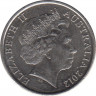 Монета. Австралия. 5 центов 2012 год. ав.
