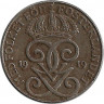 Монета. Швеция. 2 эре 1919 год (железо). ав