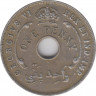 Монета. Британская Западная Африка. 1 пенни 1947 год. (H). рев.