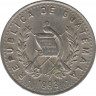 Монета. Гватемала. 10 сентаво 1993 год. ав.