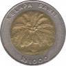 Монета. Индонезия. 1000 рупий 2000 год. рев.