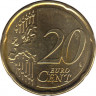 Монета. Словакия. 20 центов 2009 год. рев.