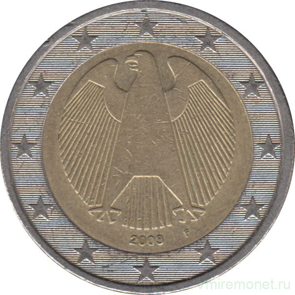 Монета. Германия. 2 евро 2003 год. (F).