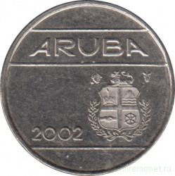 Монета. Аруба. 10 центов 2002 год.