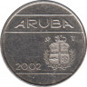 Монета. Аруба. 10 центов 2002 год. ав.