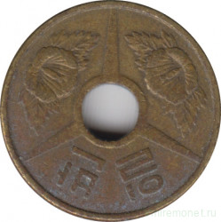 Жетон транспортный. Южная Корея. Жетон для проезда в городском автобусе.