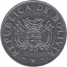 Монета. Боливия. 50 сентаво 2001 год. рев.