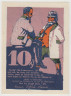 Бона. Нотгельд. Германия. Город Плау. 10 пфеннигов 1922 год. Вариант 1061.2.1. ав.