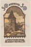 Бона. Нотгельд. Германия. Город Рена. 50 пфеннигов 1922 год. Вариант 1109.2.3. ав.