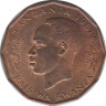 Монета. Танзания. 5 центов 1981 год. ав.