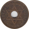 Монета. Нигерия. 1 пенни 1959 год. ав.