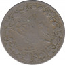 Монета. Египет. 1 кирш 1913 (1327/6) год. Медно-никелевый сплав. рев.