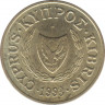  Монета. Кипр. 2 цента 1993 год. ав.