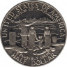 Монета. США. 50 центов 1986 год (D). 100 лет Статуе Свободы. Аверс.