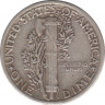 Монета. США. 10 центов 1939 год. рев.