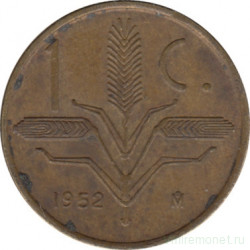 Монета. Мексика. 1 сентаво 1952 год.
